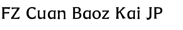FZ Cuan Baoz Kai JP.ttf
