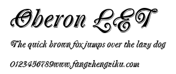 Oberon LET.ttf