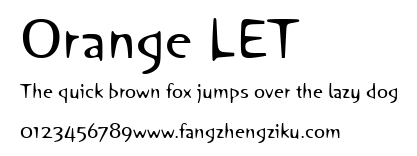 Orange LET.ttf