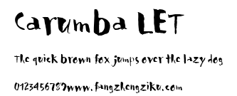Carumba LET.ttf