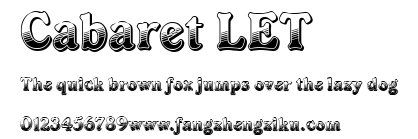 Cabaret LET.ttf