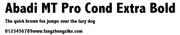 Abadi MT Pro Cond Extra Bold.ttf