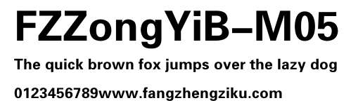 FZZongYiB-M05.ttf