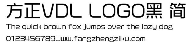 方正VDL LOGO黑 简.TTF